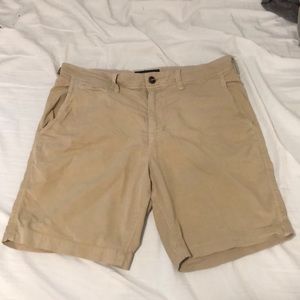 american eagle mens khaki shorts